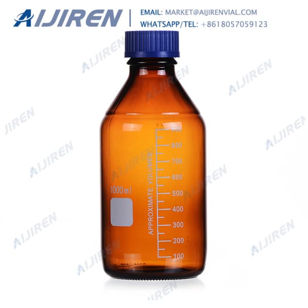Glass Sample VialBuy GL45 closure reagent bottle 1000ml Aijiren
